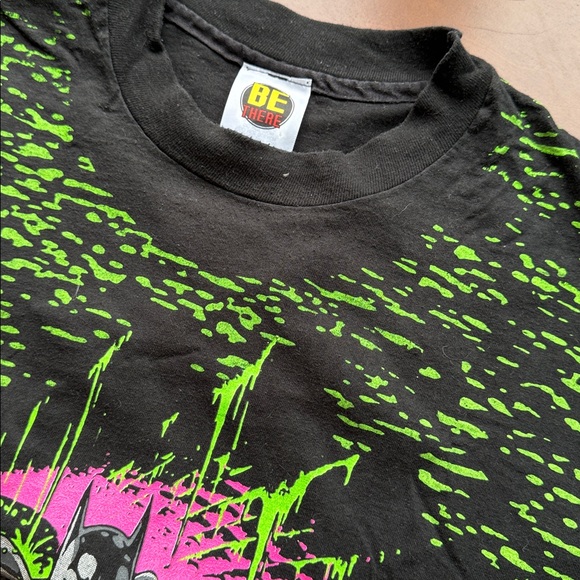 1992 Batman Returns All Over Print Shirt 100% Cotton - Picture 4 of 7